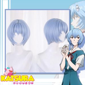 Peluca Rei Ayanami Evangelion