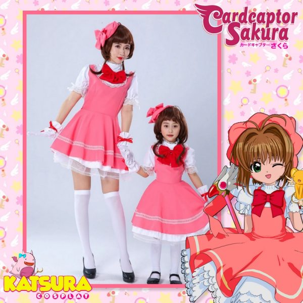 Card Captor Sakura Rubber Keychain – T136 Hot Japan Anime, Rare Cosplay Collectible, Multicolor Handmade Key Ring