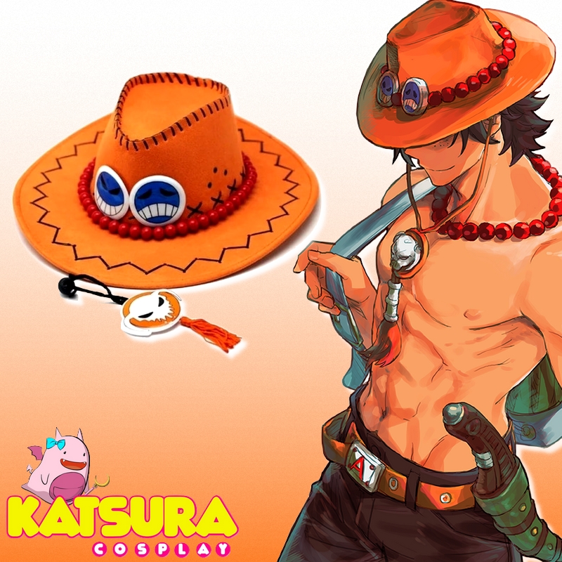 Sombrero Ace ONE PIECE - Katsura Cosplay