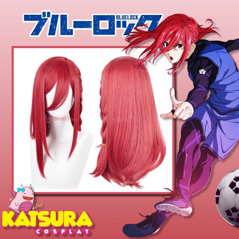 Peluca Chigiri Hyoma BLUE LOCK - Katsura Cosplay