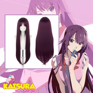 Peluca Burdeo Vino 75cm