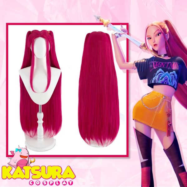 Pelucas Rumi Mira Zoey KPOP DEMON HUNTERS - Imagen 5
