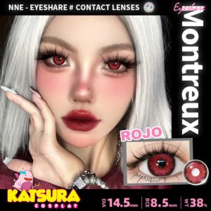 Lentes de contacto – Montreux Rojo
