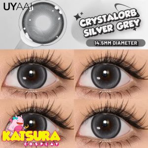 Lentes de Contacto Crystal orb Gris