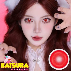 Lentes de contacto Rainbow Shading Rojo