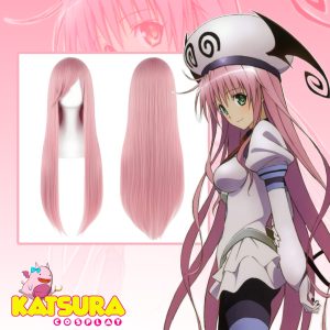 Peluca Melocoton Rosa