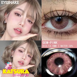 Lentes de contacto Gem Rosado