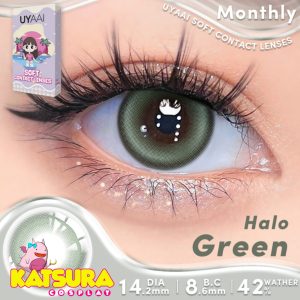 Lentes de contacto Halo Verde