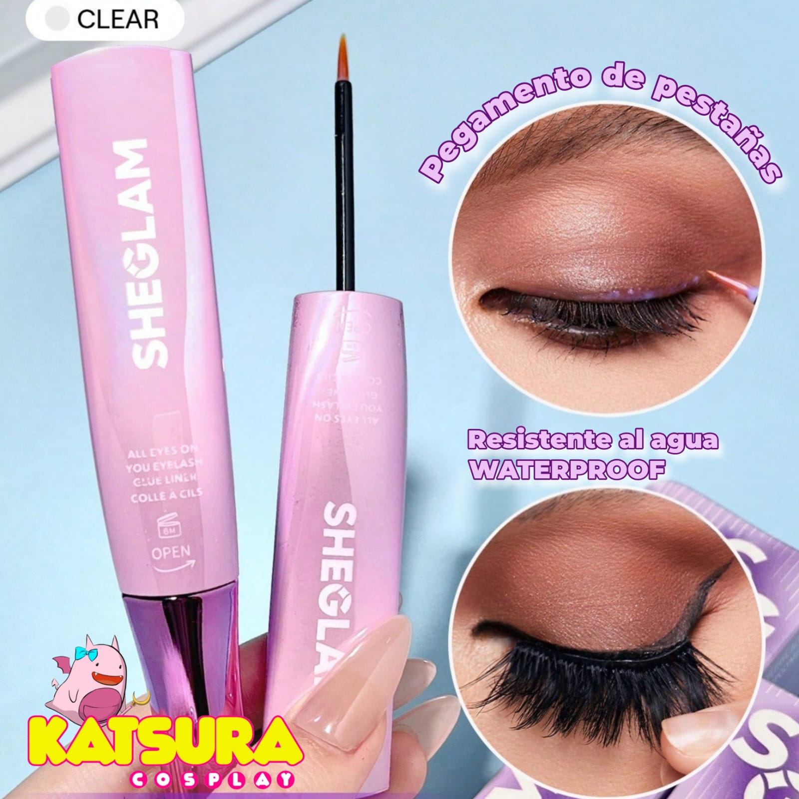 Pegamento de pestañas All Eyes On You SHEGLAM