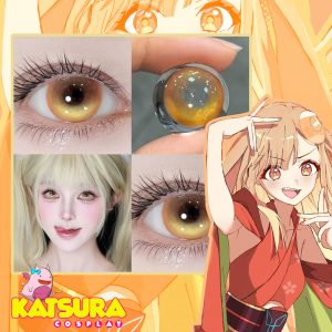 Lentes de contacto Aura  dorada