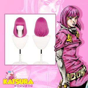 Peluca Melena Fucsia