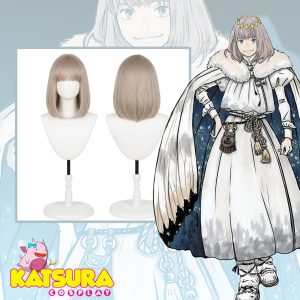 Peluca Melena Gris Beige