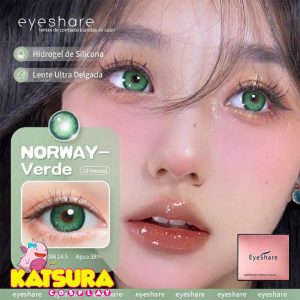 Lentes de contacto norway verde