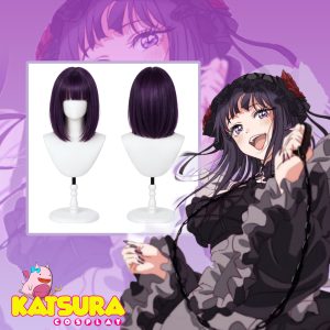Peluca Melena – Morada oscura