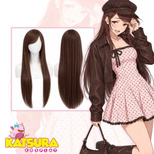 Peluca Chocolate 75 cm